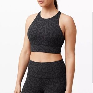 Lululemon Energy Bra high neck long line